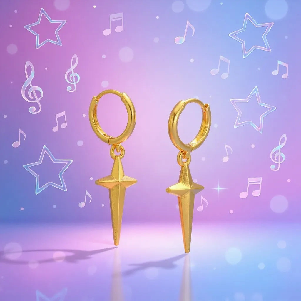 Boucle d'oreille Jinu