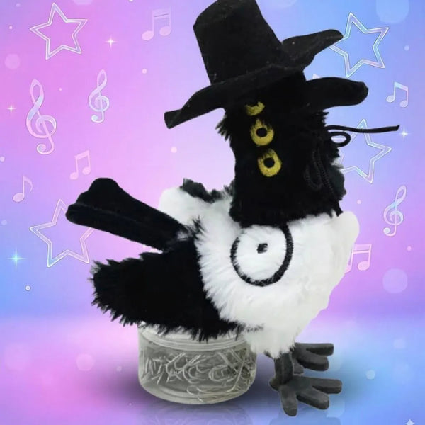 Peluche Corbeau